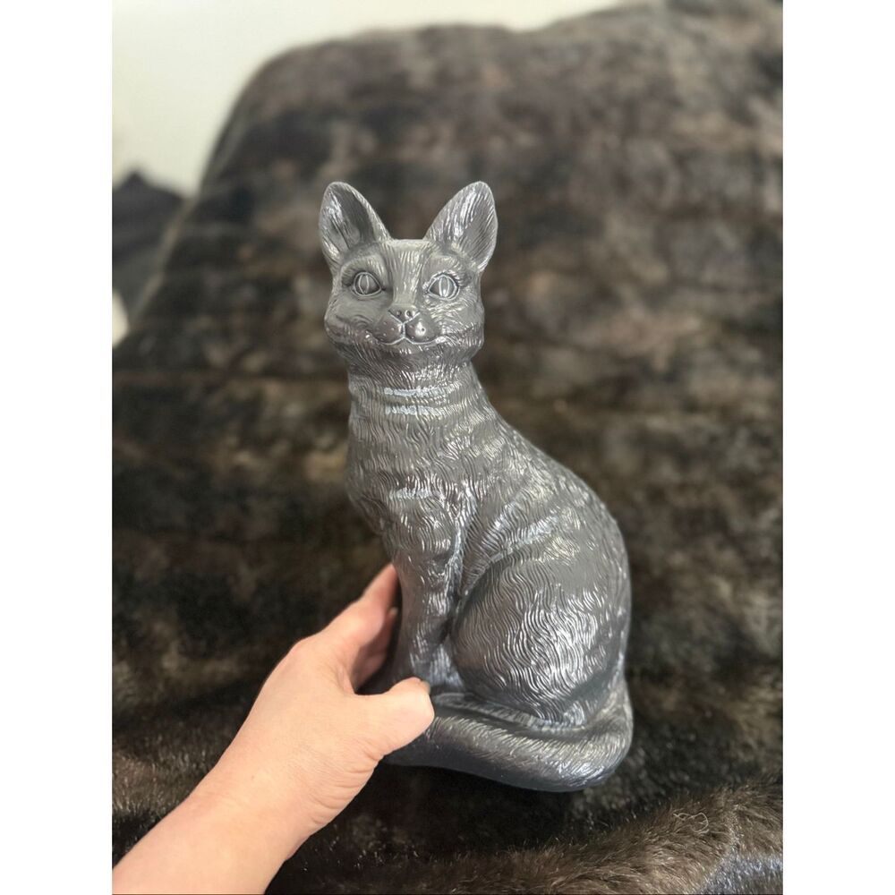 Target Hyde & Eek Plastic Blow Mold Table Top Black Cat 11" Halloween Decor Binx
